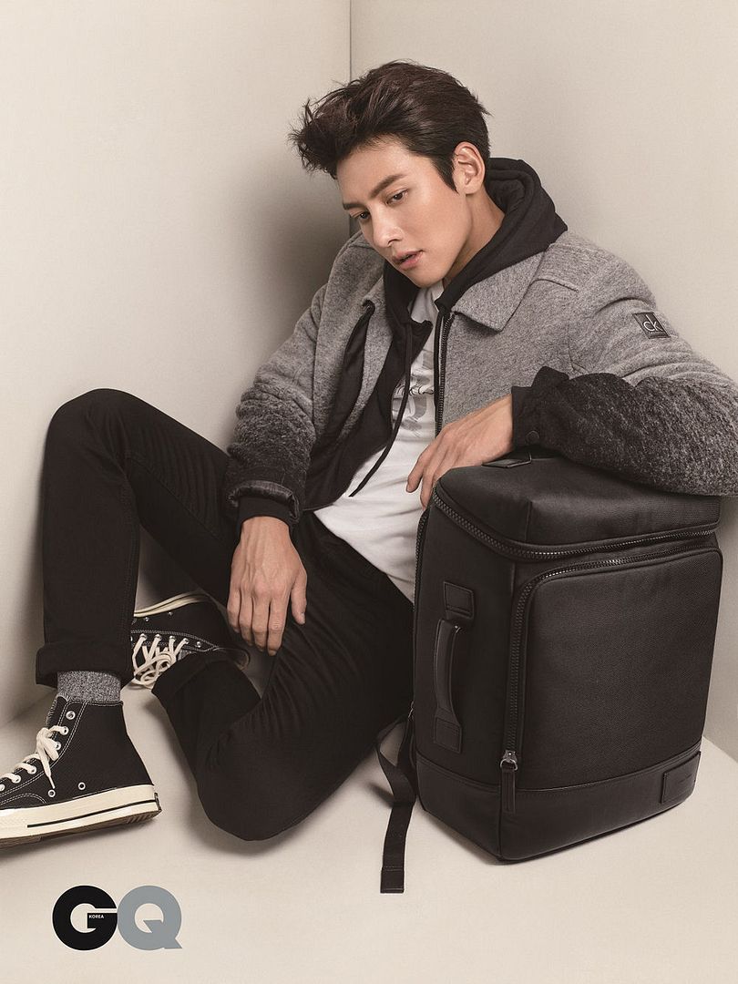 Ji Chang Wook For Calvin Klein in December 2016 Issue Of GQ Couch Kimchi
